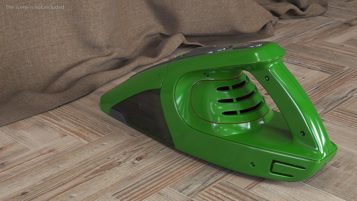 Powerful Hand-Held Cordless Vacuum Cleaner 3D