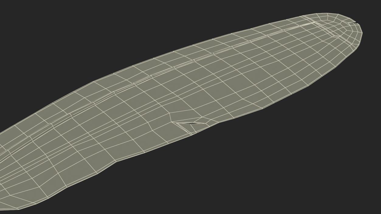 3D Amazon Parrot Feather 2 model