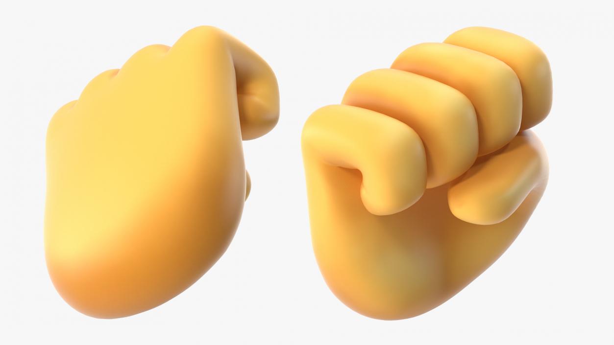 Raised Fist Emoji 3D