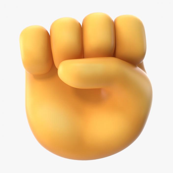 Raised Fist Emoji 3D