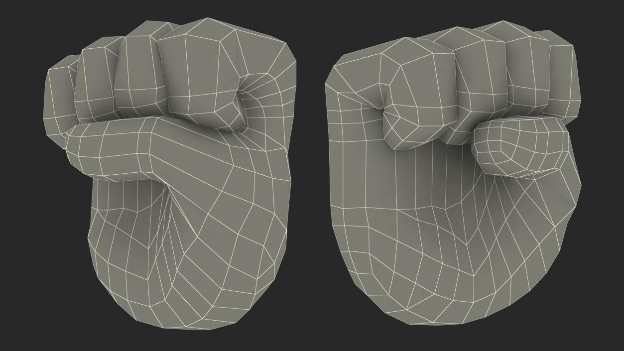 Raised Fist Emoji 3D