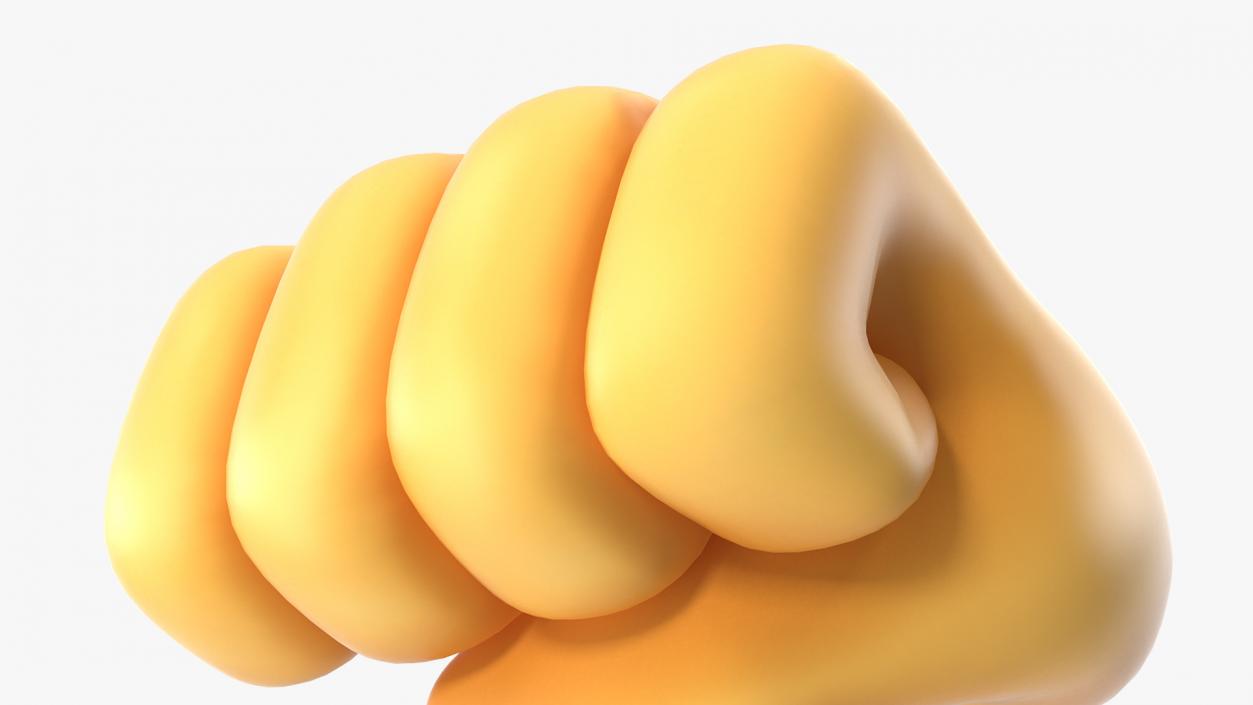 Raised Fist Emoji 3D