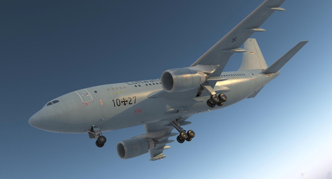 Airbus A310 MRTT Multi Role Tanker Transport Luftwaffe 3D model