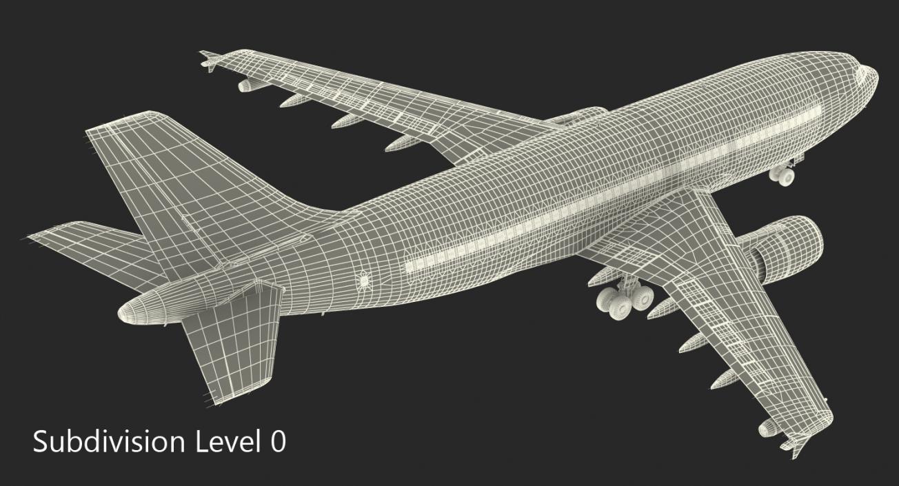 Airbus A310 MRTT Multi Role Tanker Transport Luftwaffe 3D model