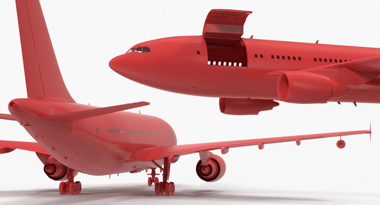 Airbus A310 MRTT Multi Role Tanker Transport Luftwaffe 3D model