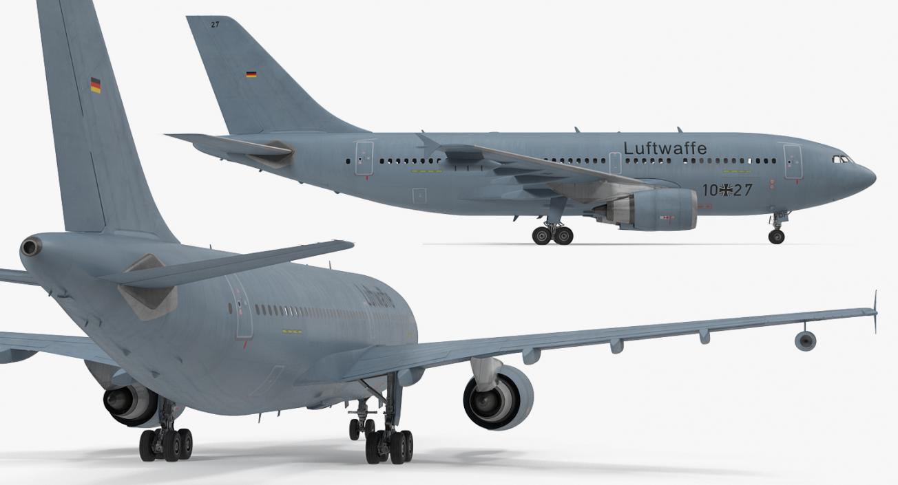 Airbus A310 MRTT Multi Role Tanker Transport Luftwaffe 3D model