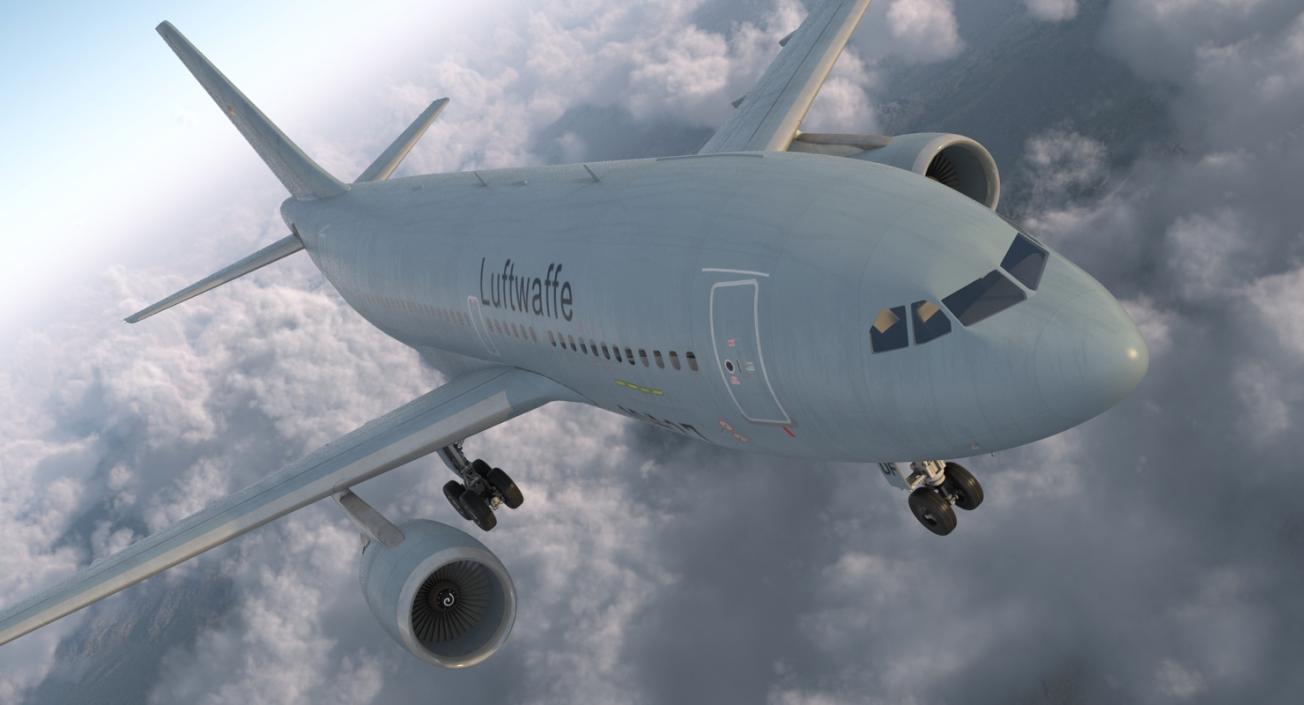 Airbus A310 MRTT Multi Role Tanker Transport Luftwaffe 3D model