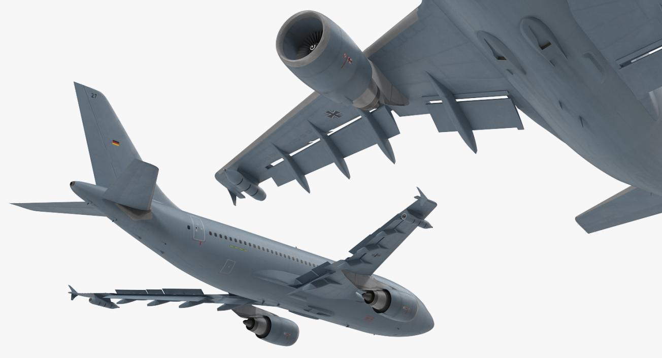 Airbus A310 MRTT Multi Role Tanker Transport Luftwaffe 3D model