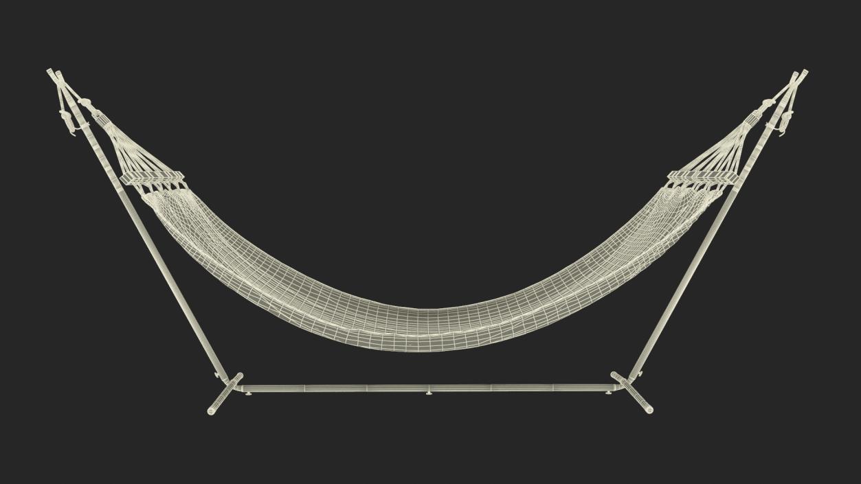 Hammock Stands 3D model