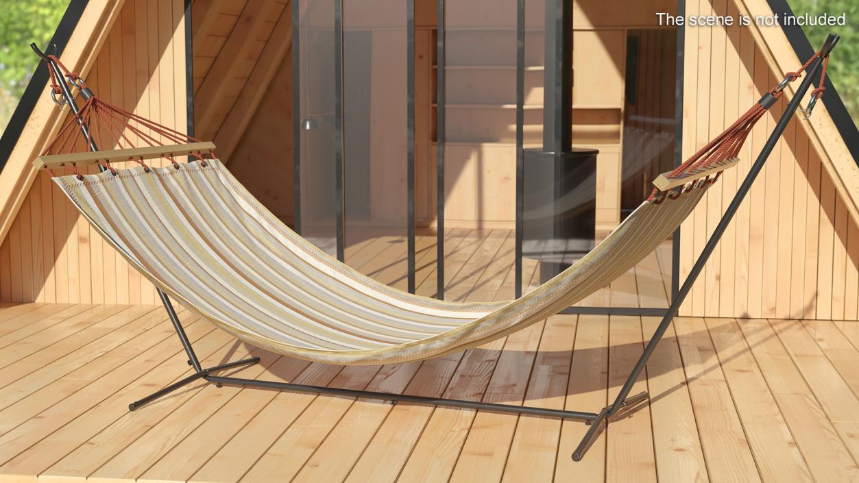 Hammock Stands 3D model