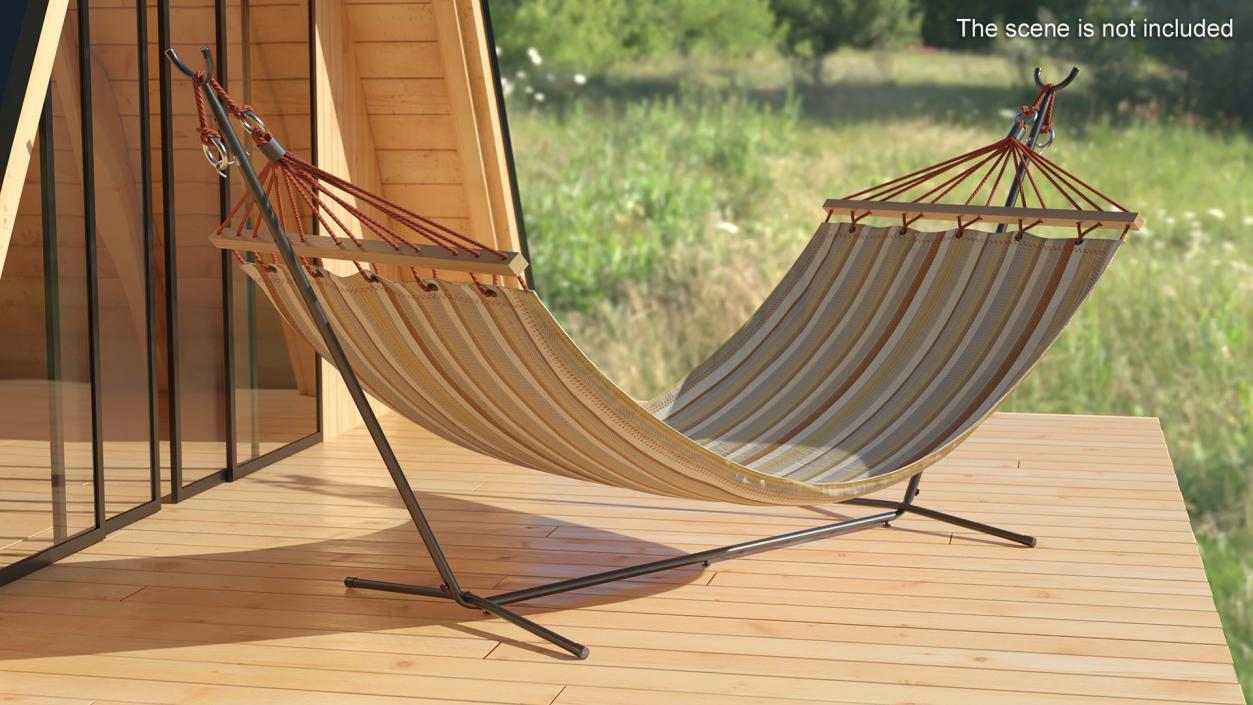 Hammock Stands 3D model