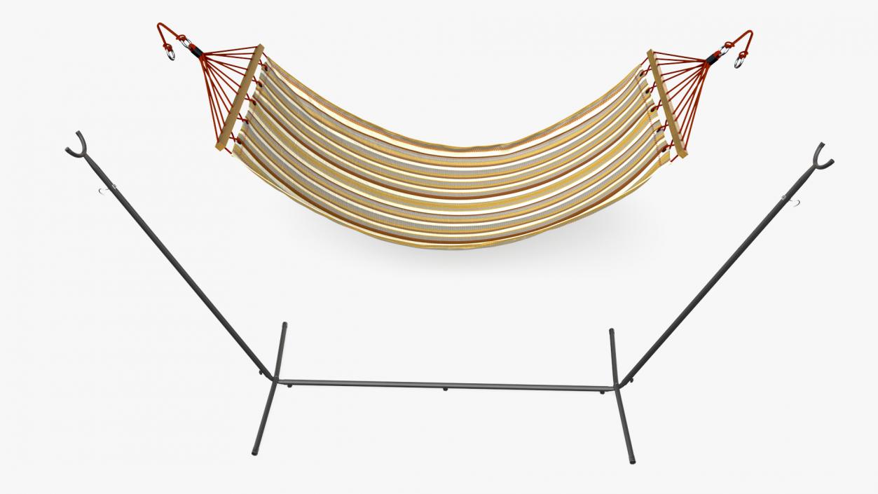 Hammock Stands 3D model