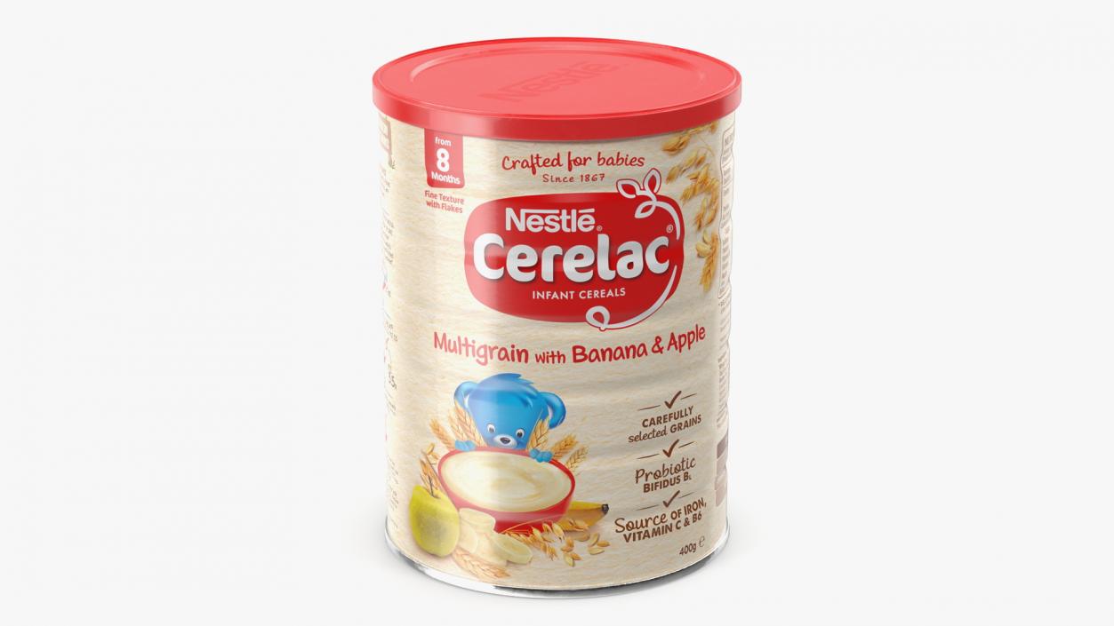 3D Nestle Cerelac Multigrain with Fruit