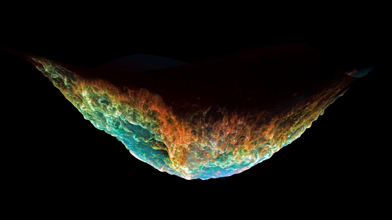 Supernova Remnant Nebula 3D model