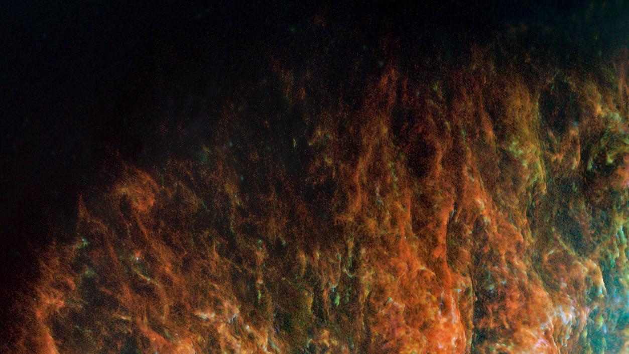 Supernova Remnant Nebula 3D model