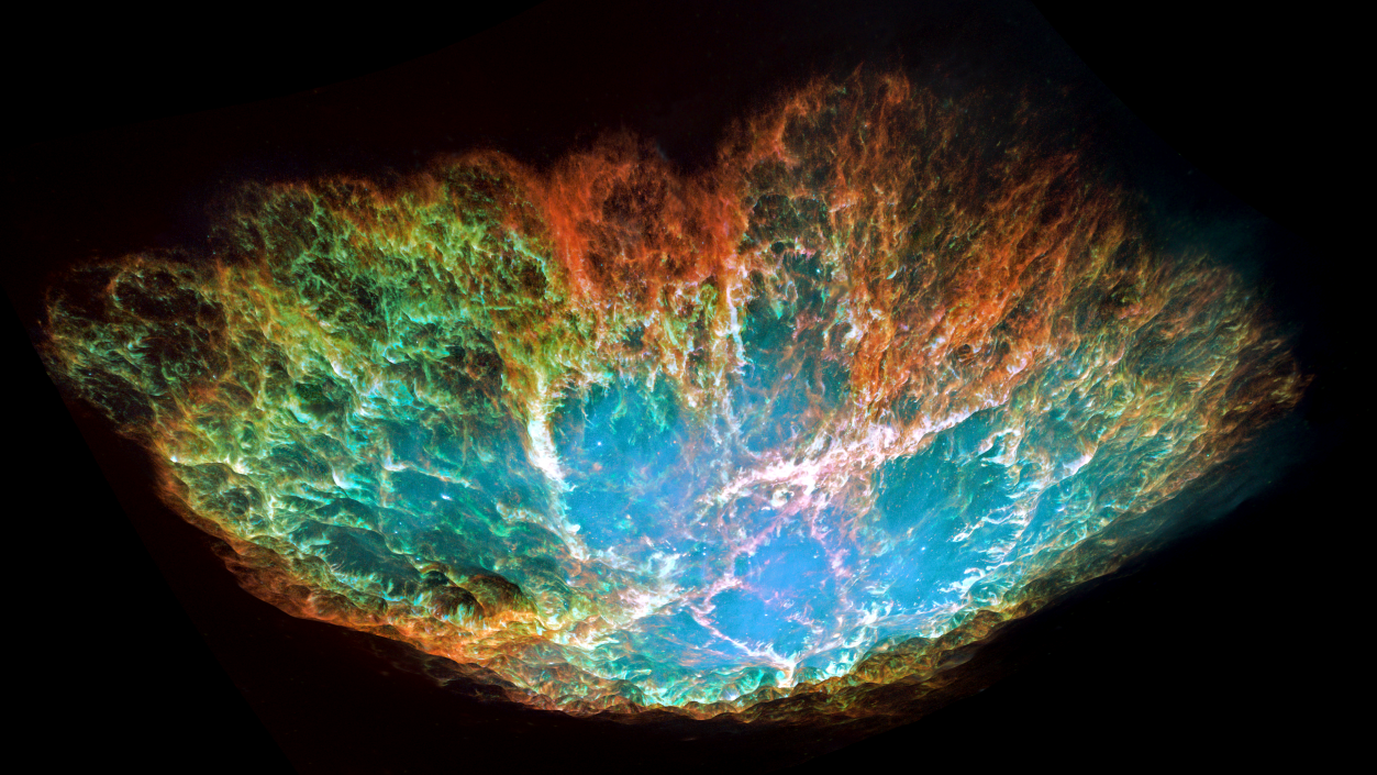 Supernova Remnant Nebula 3D model