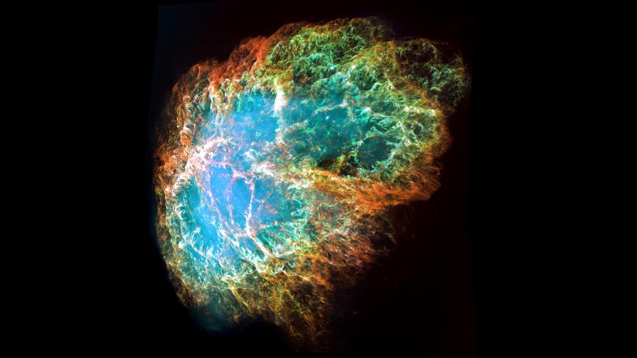 Supernova Remnant Nebula 3D model