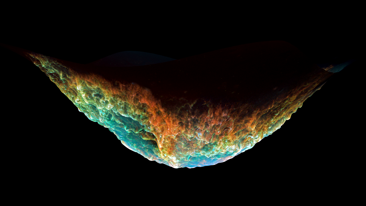 Supernova Remnant Nebula 3D model