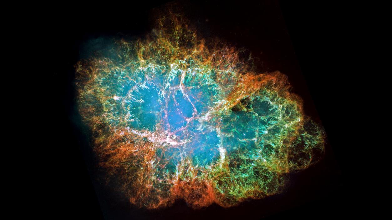 Supernova Remnant Nebula 3D model