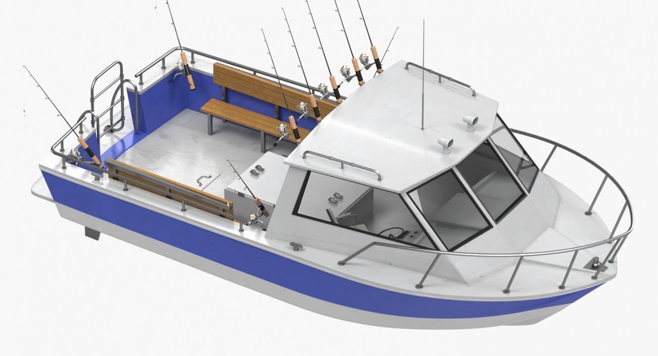 Fishing Boat 3D