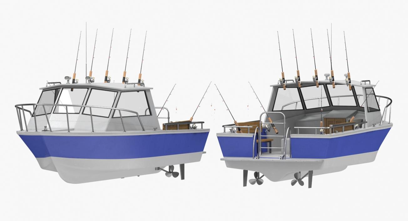 Fishing Boat 3D