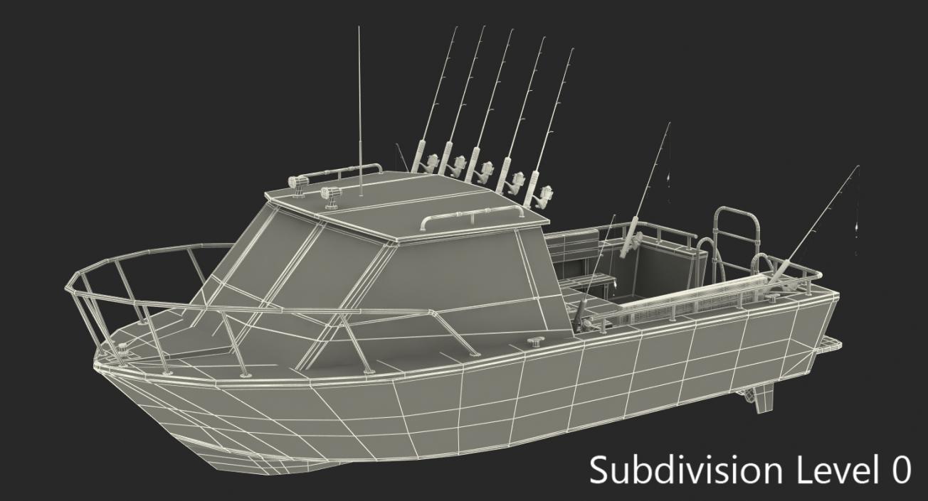 Fishing Boat 3D