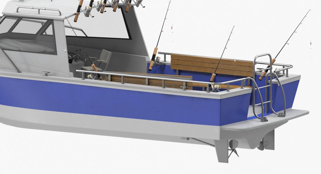 Fishing Boat 3D