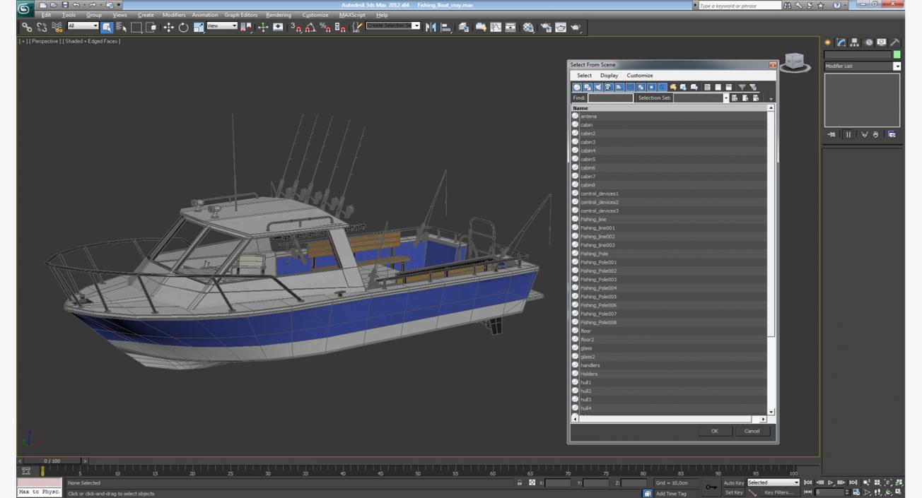 Fishing Boat 3D