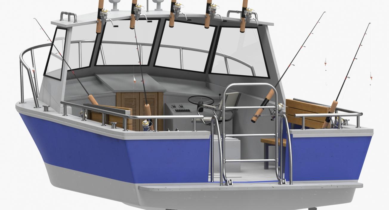 Fishing Boat 3D