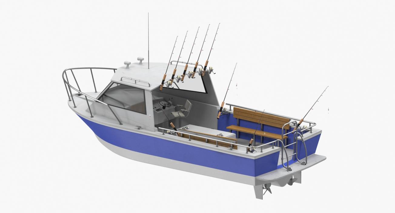 Fishing Boat 3D