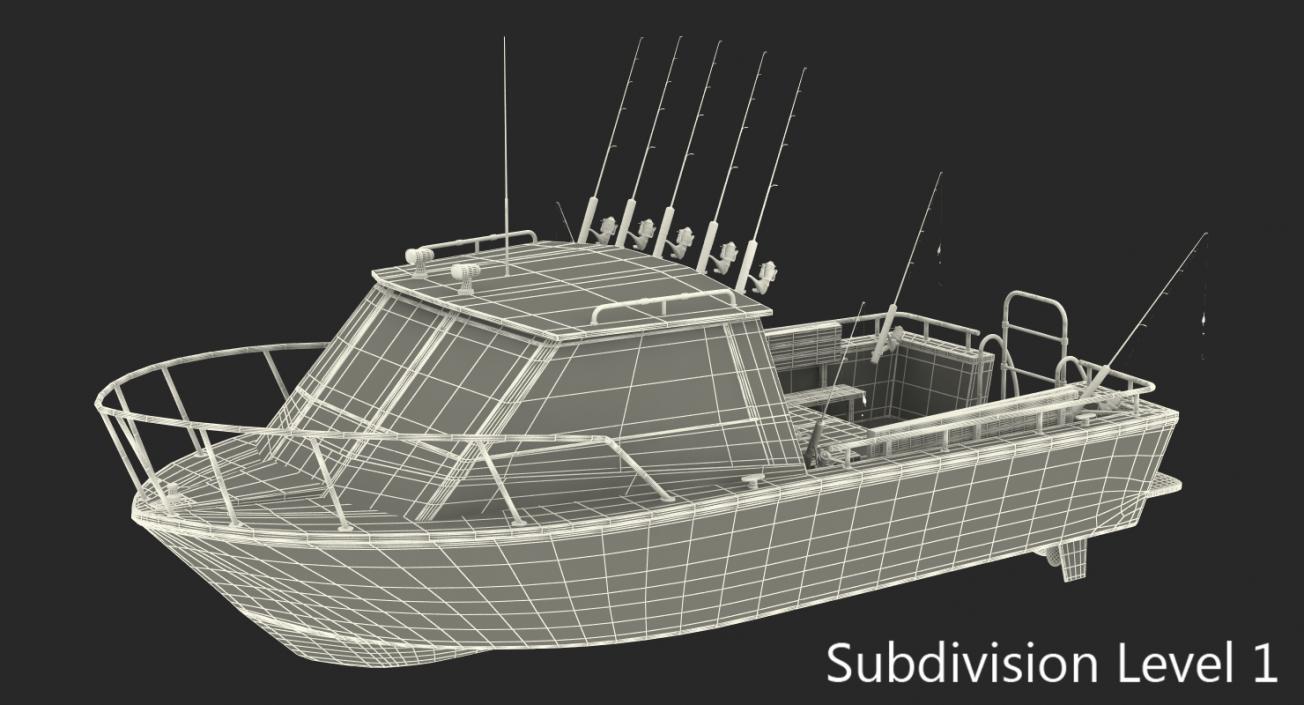 Fishing Boat 3D