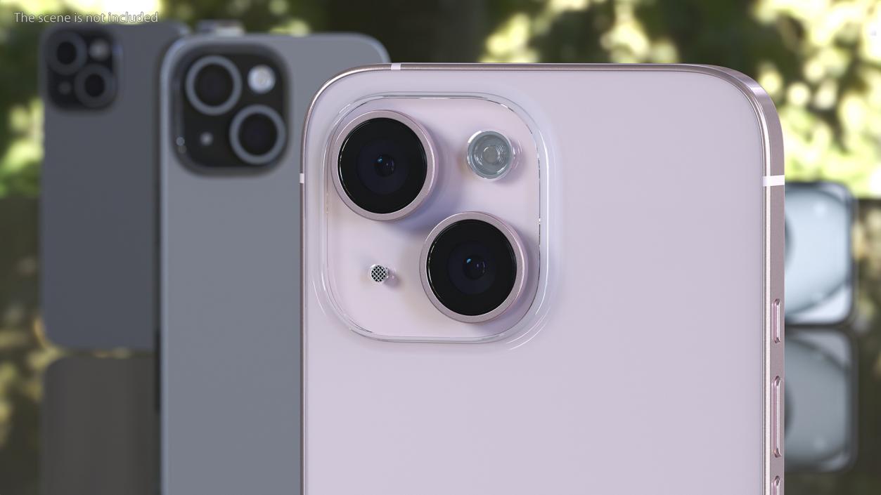 IPhone 15 Pink 3D model