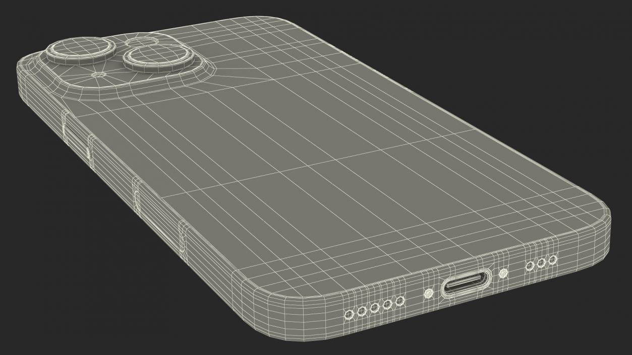 IPhone 15 Pink 3D model