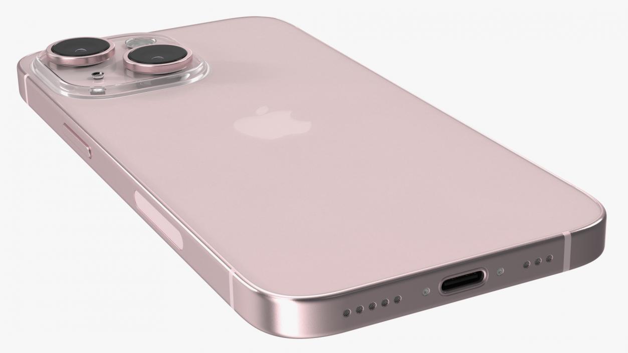 IPhone 15 Pink 3D model