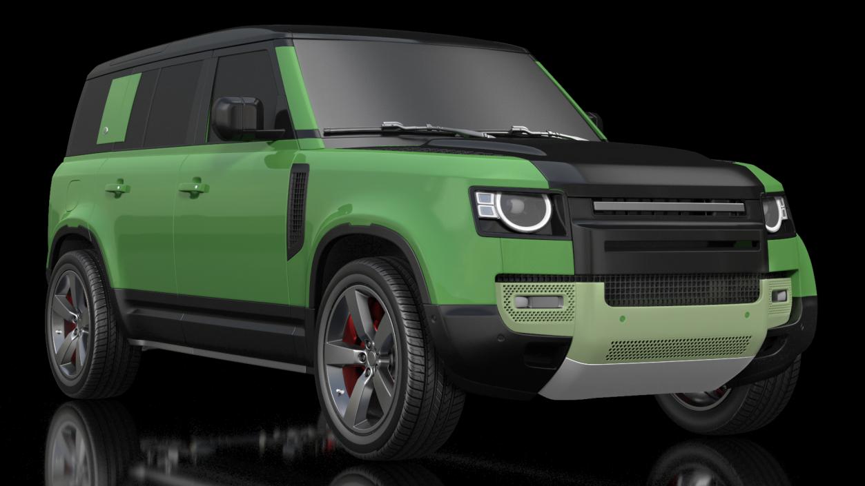 Comfortable SUV Exterior Only 3D model