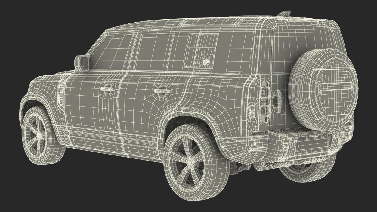 Comfortable SUV Exterior Only 3D model