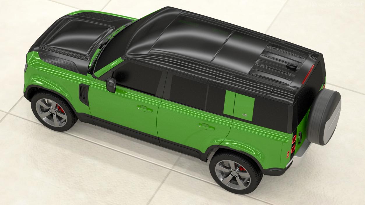 Comfortable SUV Exterior Only 3D model