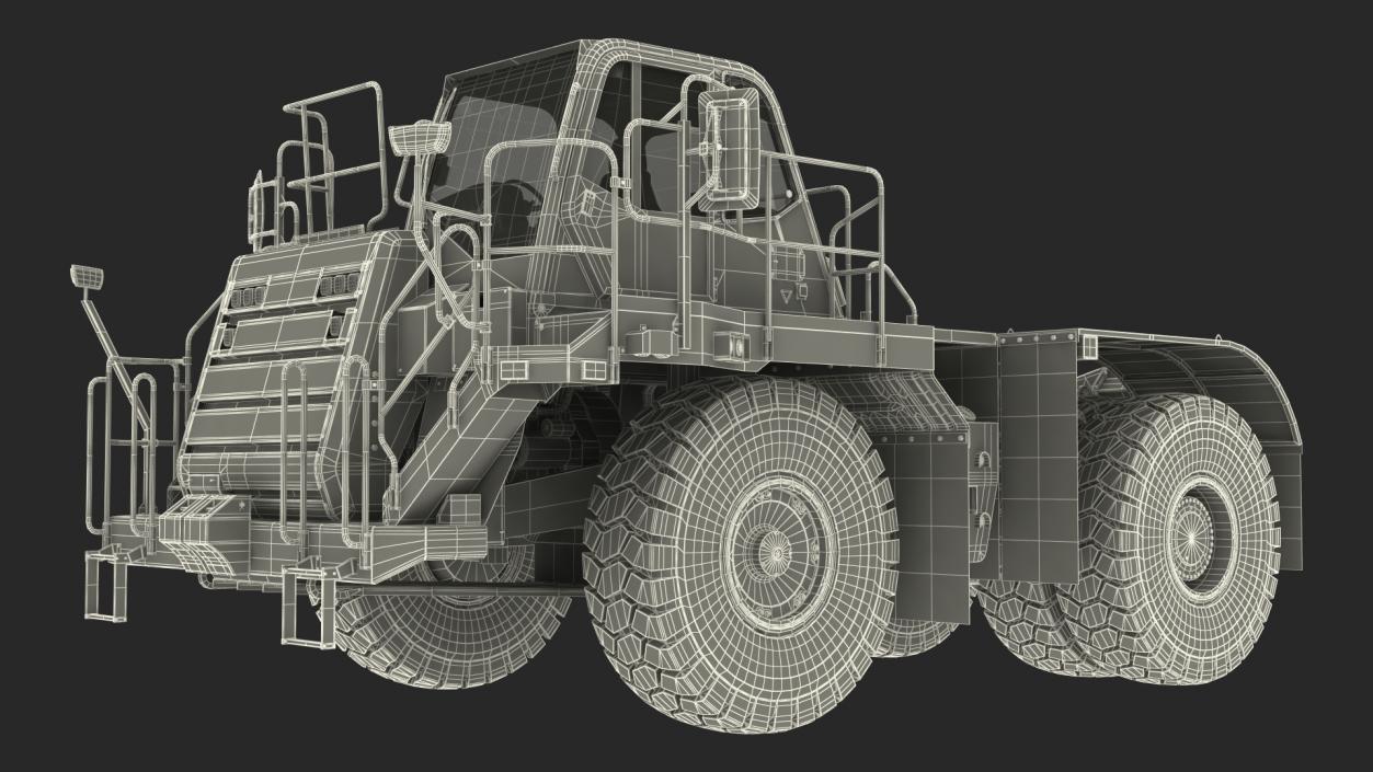 Heavy Duty Bare Chassis Clean 3D model