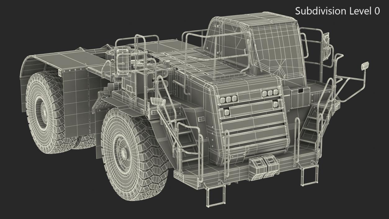 Heavy Duty Bare Chassis Clean 3D model