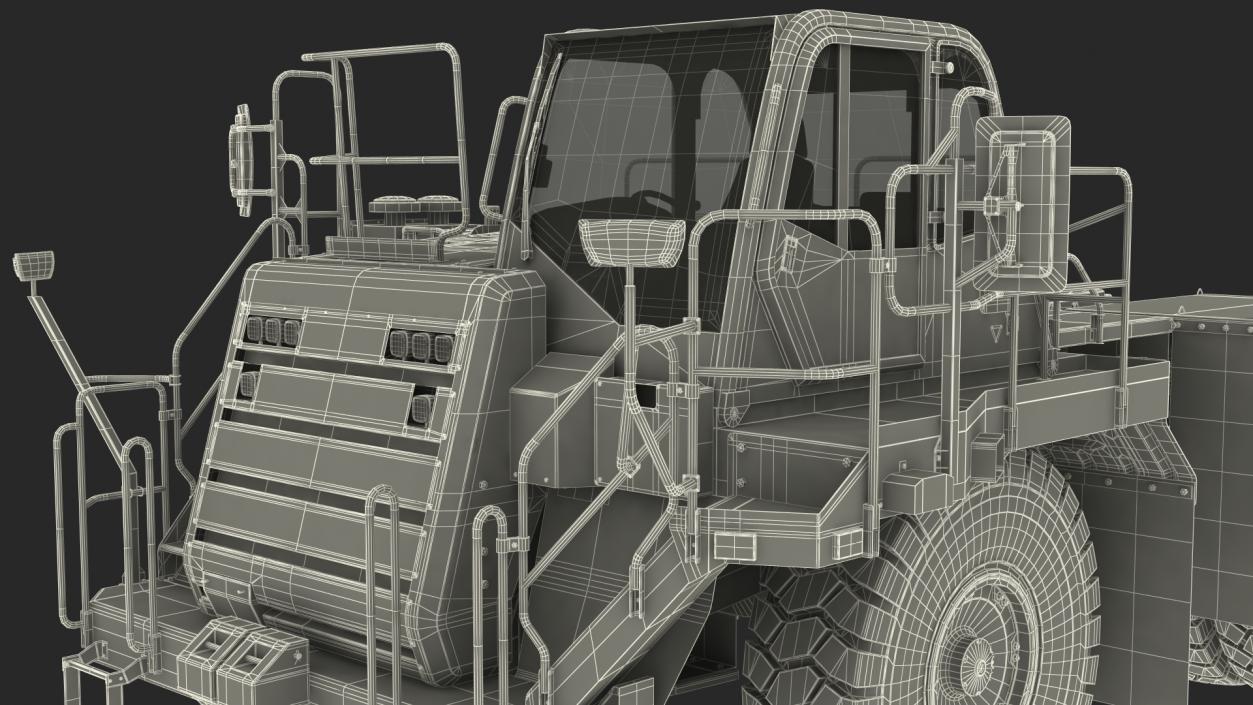 Heavy Duty Bare Chassis Clean 3D model