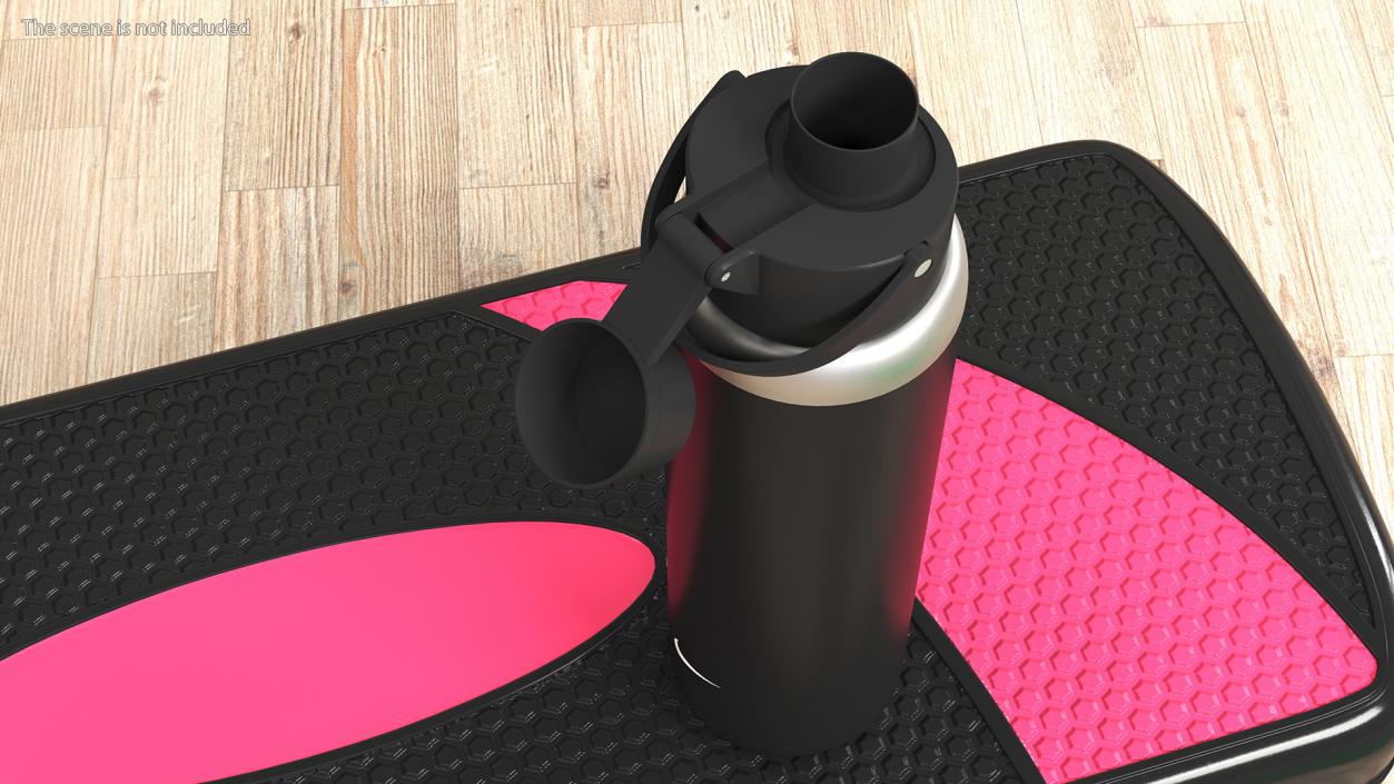 Sports Bottle Nike Black Open 3D model