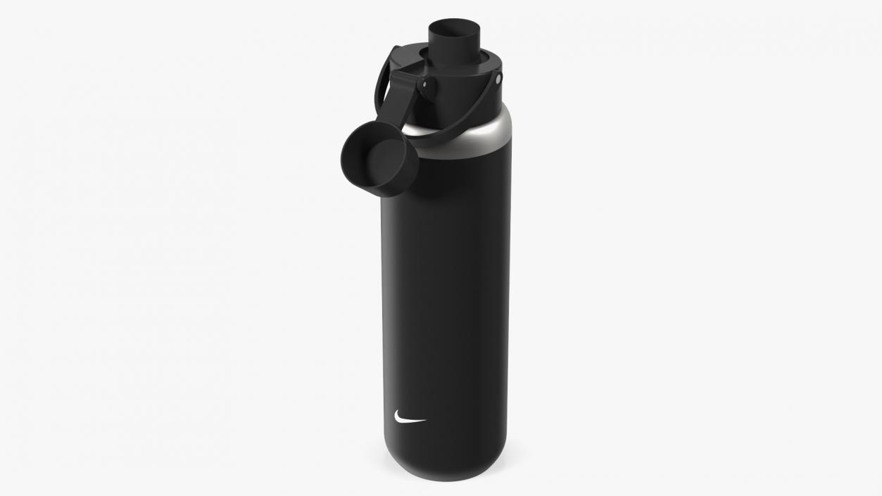 Sports Bottle Nike Black Open 3D model