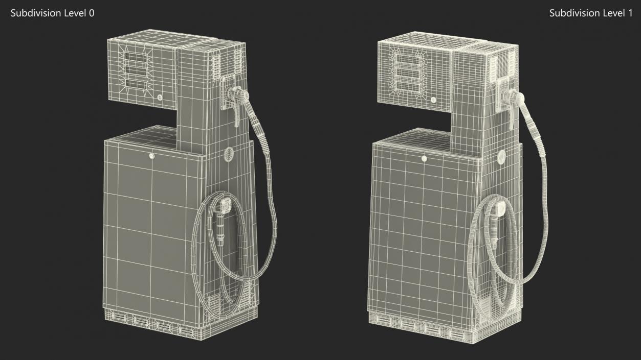 3D LPG Dispenser h1400mm