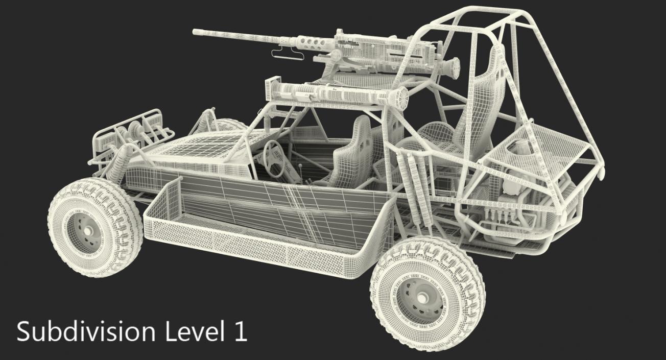 3D model Desert Patrol Vehicle DPV