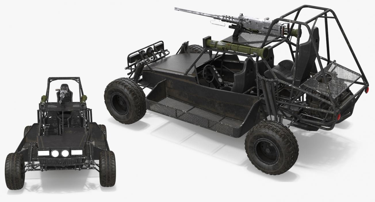 3D model Desert Patrol Vehicle DPV