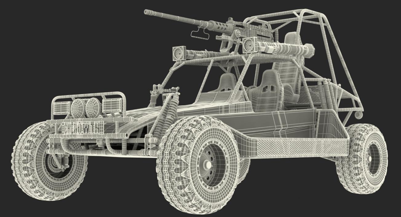 3D model Desert Patrol Vehicle DPV