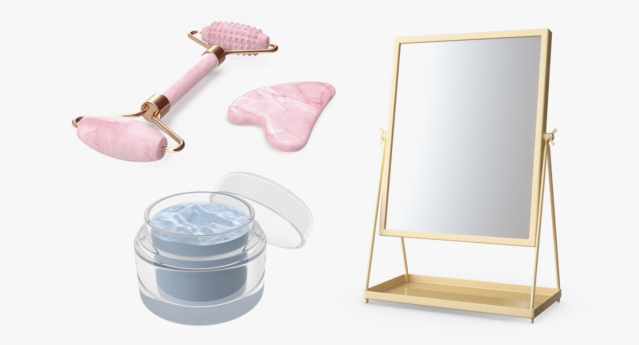 3D Face Beauty Tools Collection model