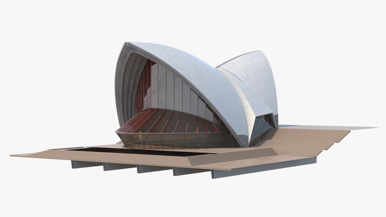 3D Concert Hall Building