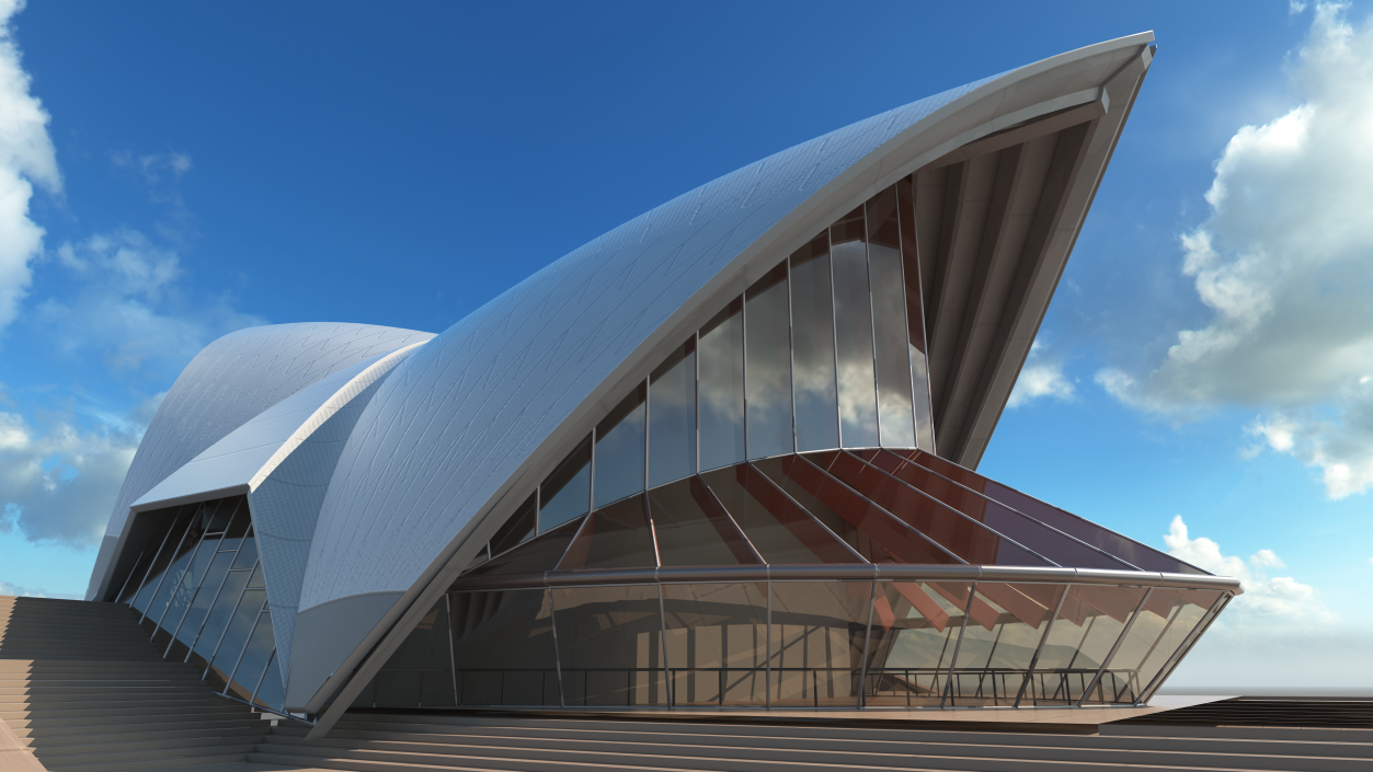 3D Concert Hall Building