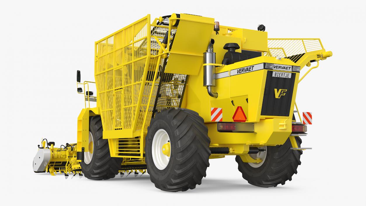 3D Vervaet 17T Agricultural Beet Harvester Machinery Yellow